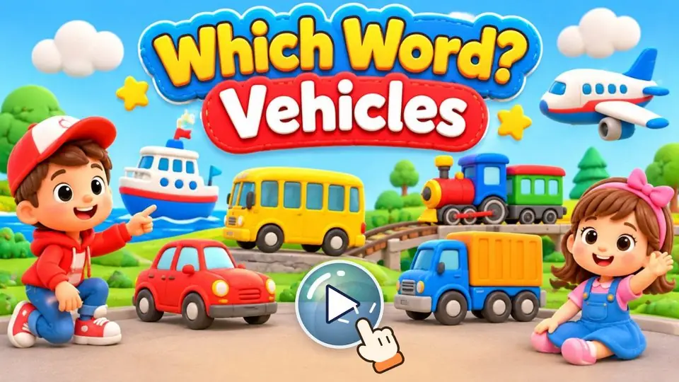 3D Clay style: Vehicles game cover
